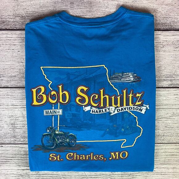 2006 Harley Davidson Motorcycles St. Charles, Missouri T-shirt - Picture 2 of 8